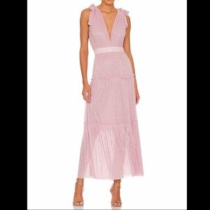 Sabina Musayev x Revolve Dress Size Small in Pink Lavender